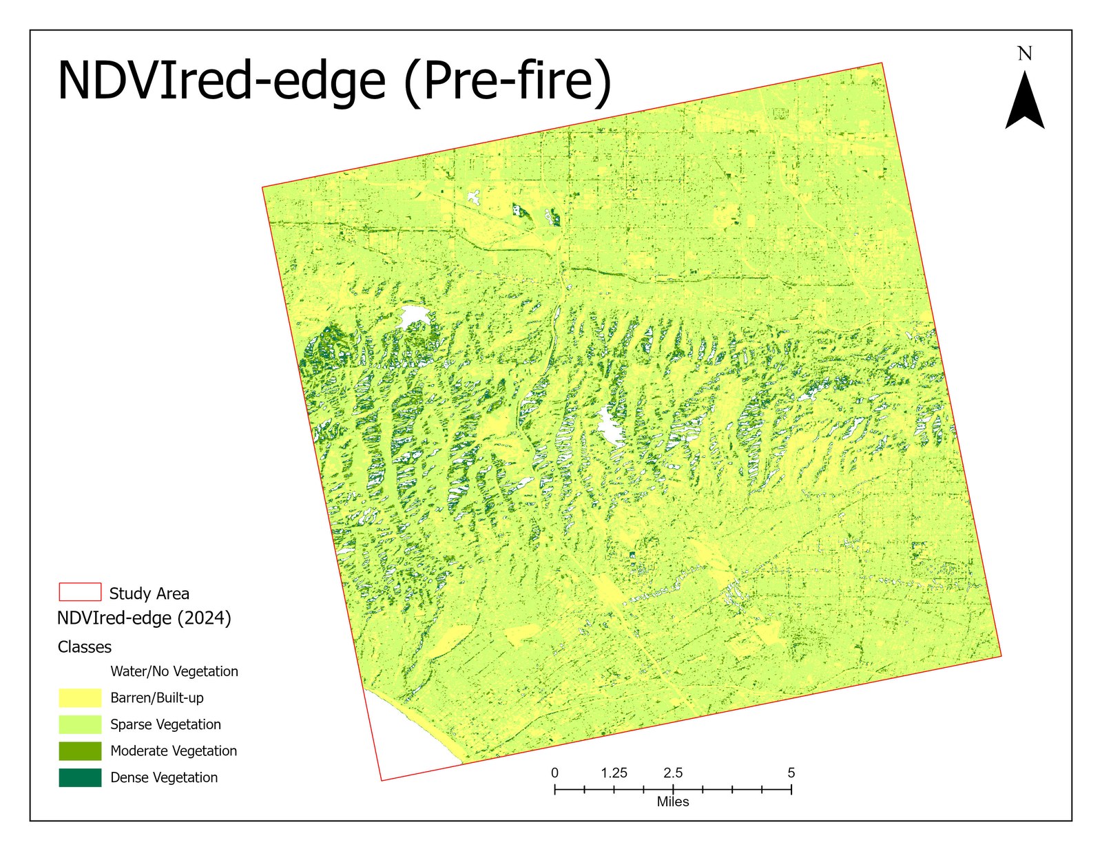 NDVIred-edge pre-fire