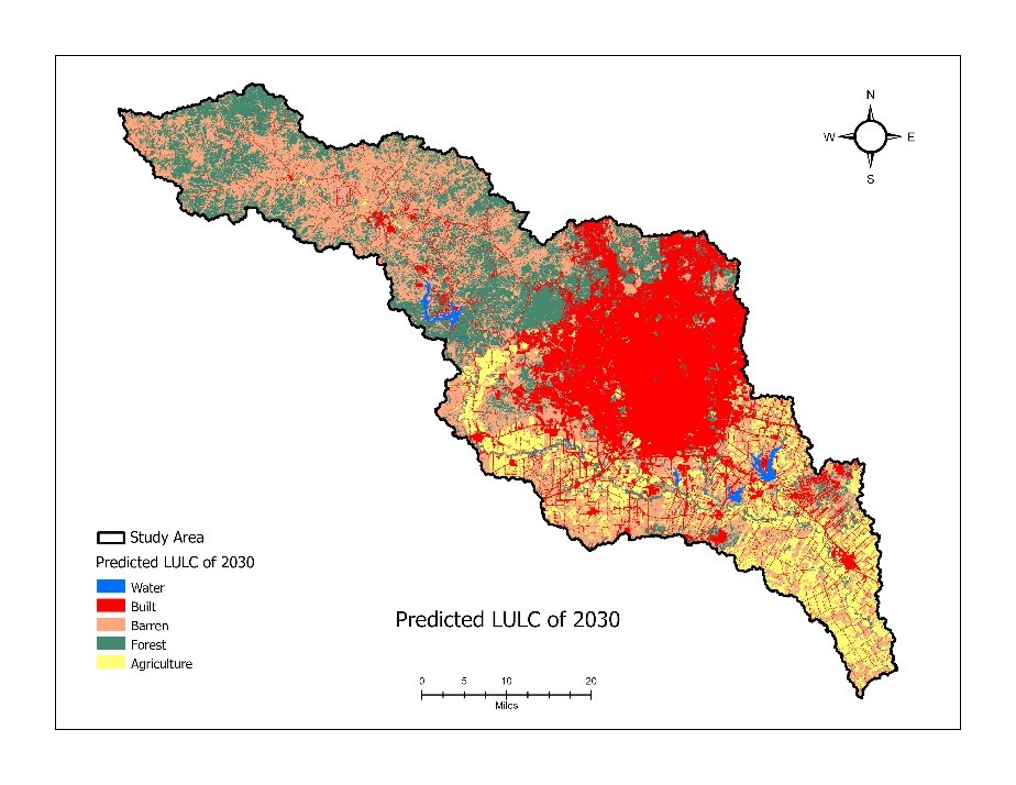 Predicted land cover 2030